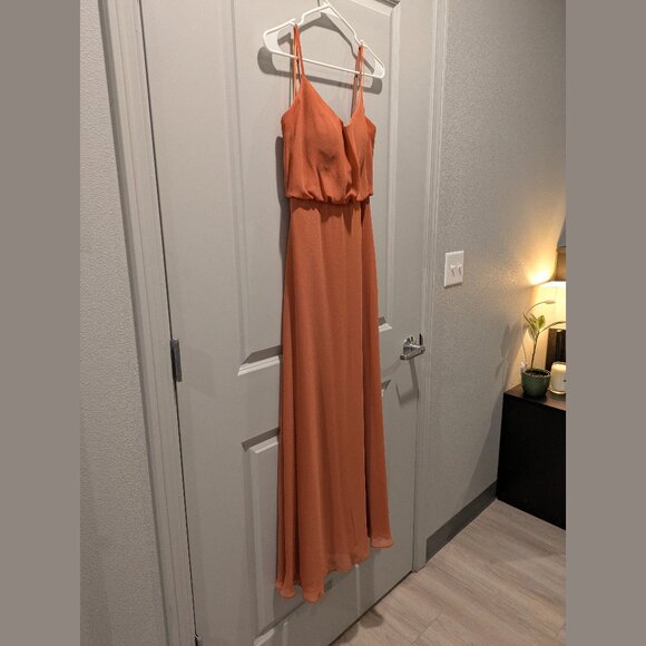 Birdy Grey Gwennie Terracotta Bridesmaid Dress - Picture 1 of 4